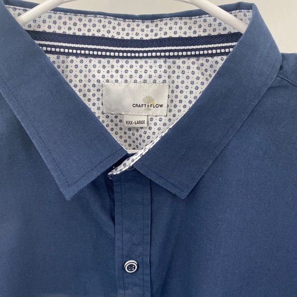 Men’s Craft + Flow short sleeve shirt Size XXXL - Picture 5 of 11